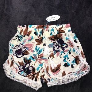 High rise Printed shorts
